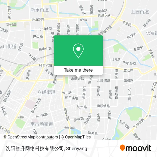 沈阳智升网络科技有限公司 map