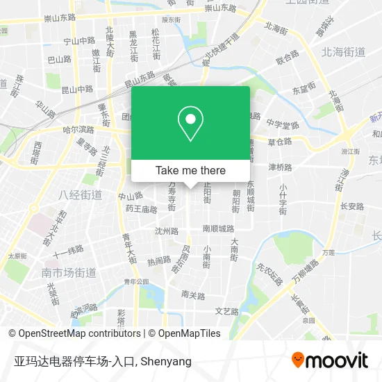 亚玛达电器停车场-入口 map