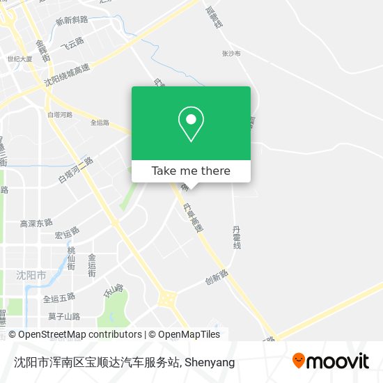 沈阳市浑南区宝顺达汽车服务站 map