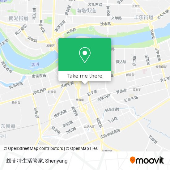 颇菲特生活管家 map