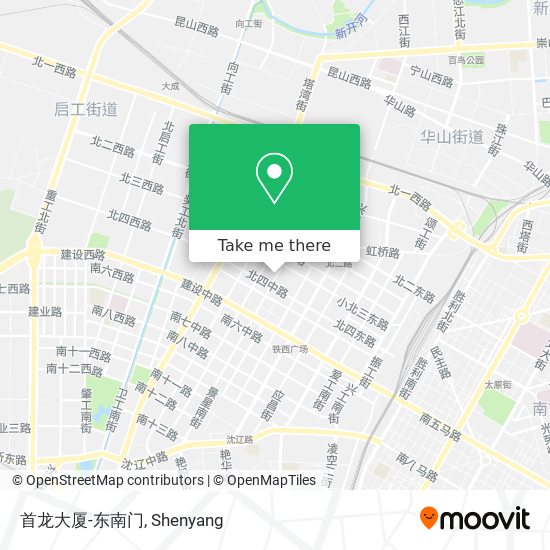 首龙大厦-东南门 map