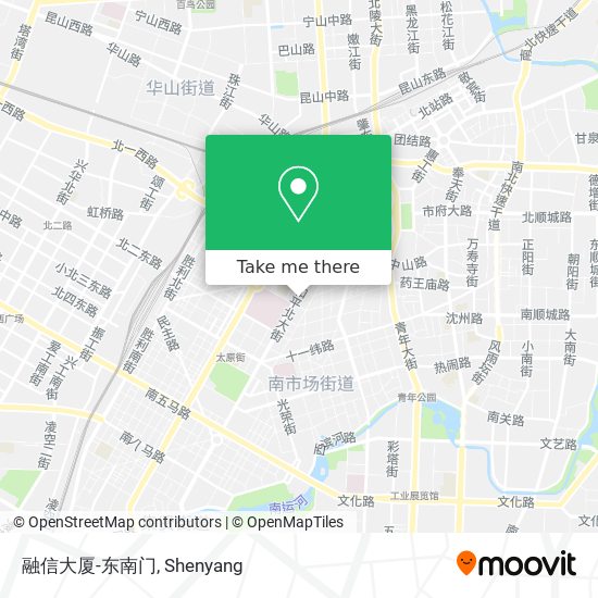 融信大厦-东南门 map