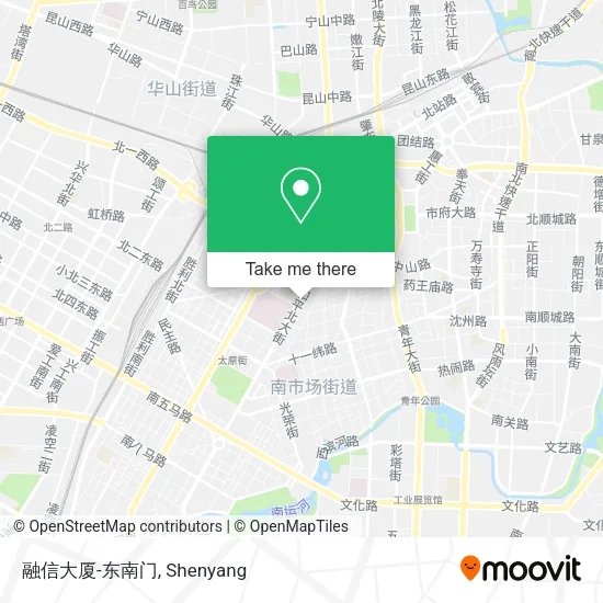 融信大厦-东南门 map