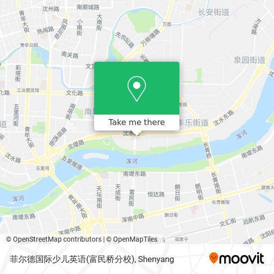 菲尔德国际少儿英语(富民桥分校) map