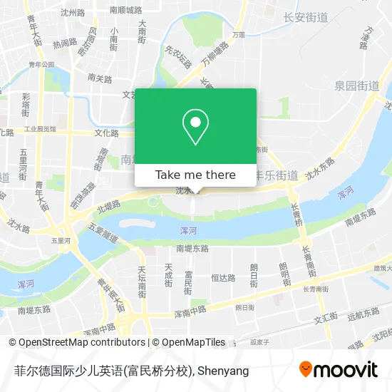 菲尔德国际少儿英语(富民桥分校) map