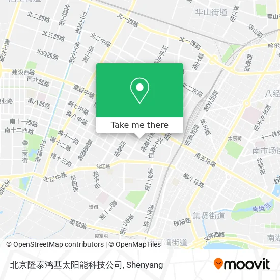 北京隆泰鸿基太阳能科技公司 map