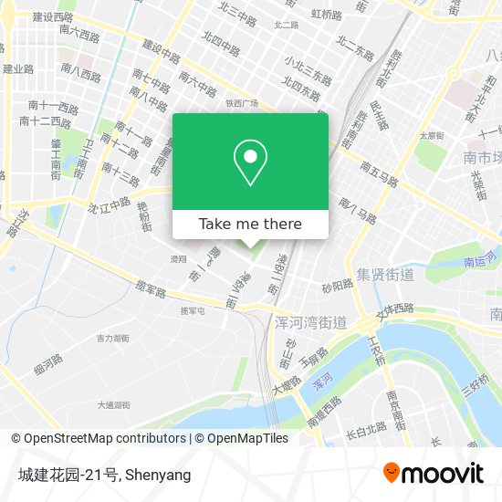 城建花园-21号 map
