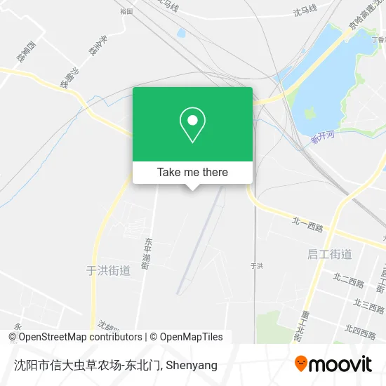 沈阳市信大虫草农场-东北门 map