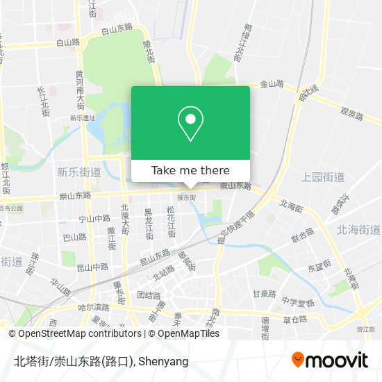 北塔街/崇山东路(路口) map