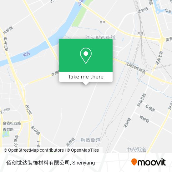 佰创世达装饰材料有限公司 map