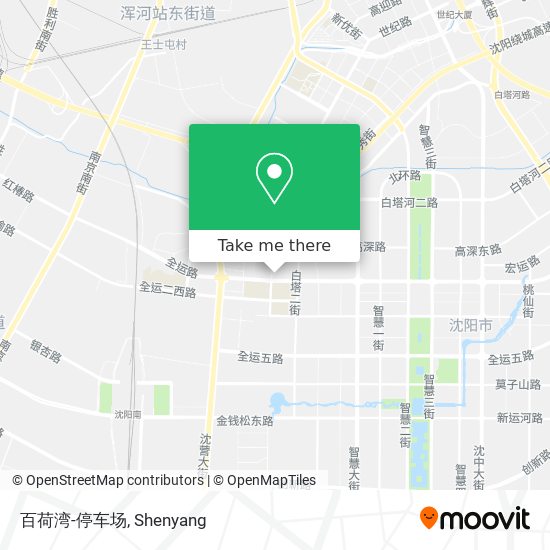 百荷湾-停车场 map