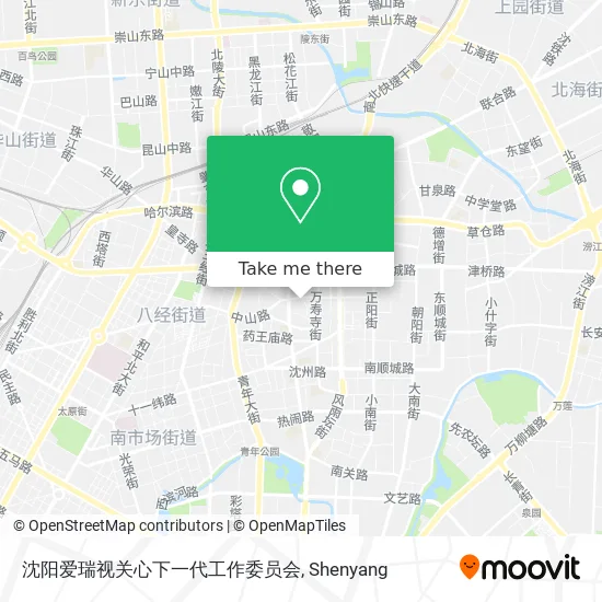 沈阳爱瑞视关心下一代工作委员会 map