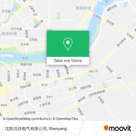 沈阳沈佳电气有限公司 map