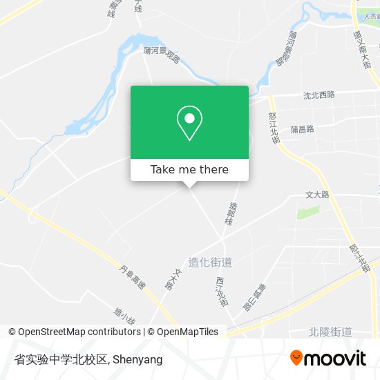 省实验中学北校区 map