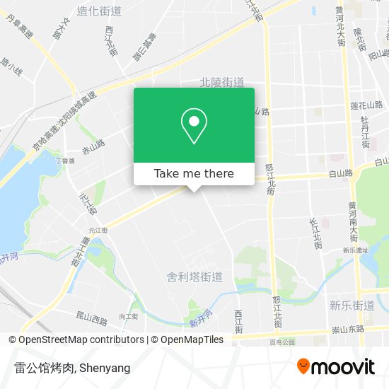 雷公馆烤肉 map