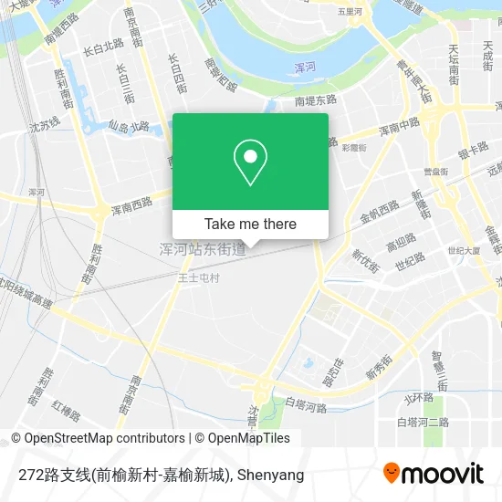 272路支线(前榆新村-嘉榆新城) map