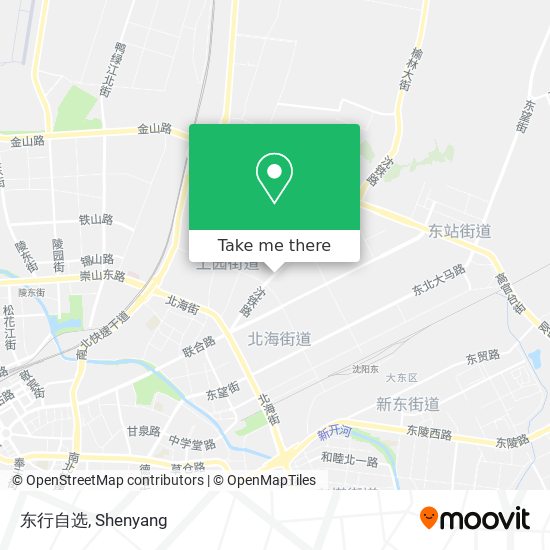 东行自选 map