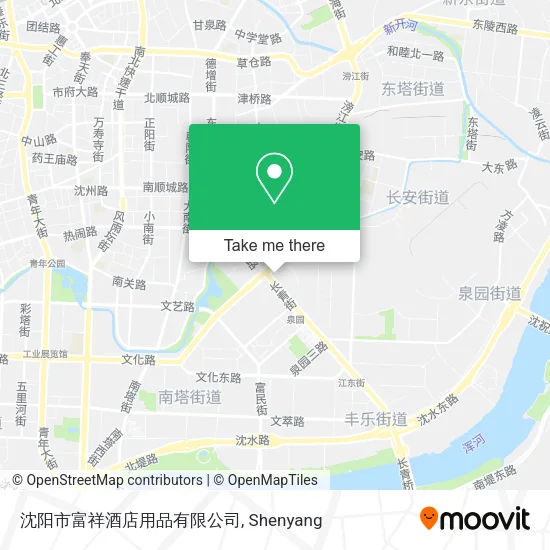 沈阳市富祥酒店用品有限公司 map