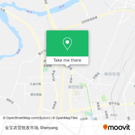 金宝农贸批发市场 map