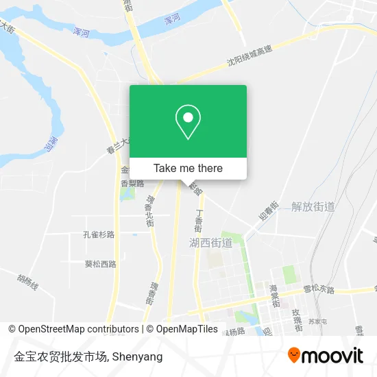 金宝农贸批发市场 map