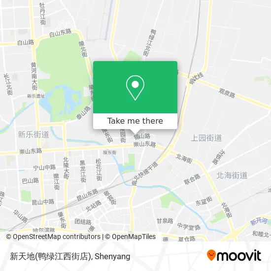 新天地(鸭绿江西街店) map