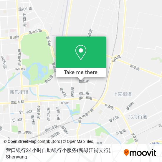 营口银行24小时自助银行小服务(鸭绿江街支行) map