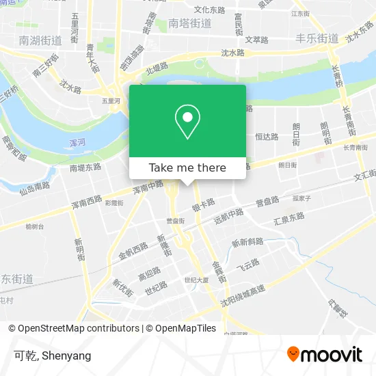 可乾 map