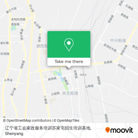 辽宁省工会家政服务培训苏家屯招生培训基地 map
