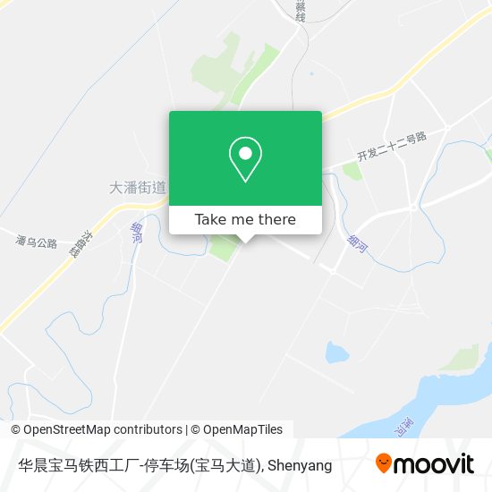 华晨宝马铁西工厂-停车场(宝马大道) map