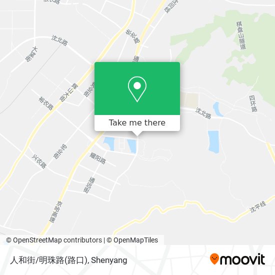 人和街/明珠路(路口) map