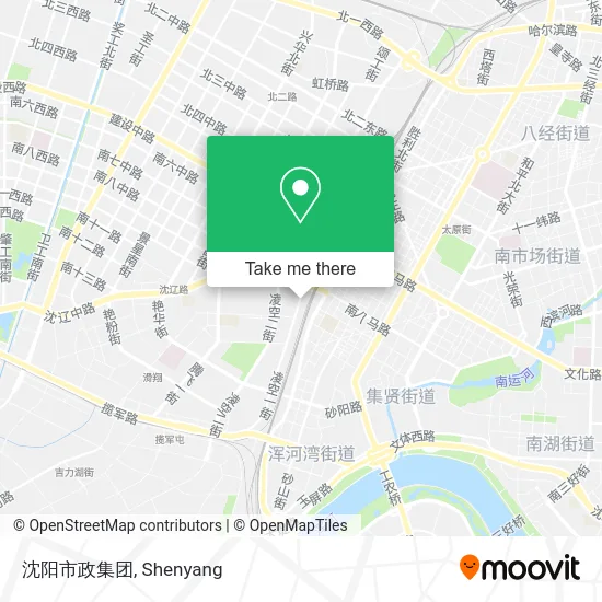 沈阳市政集团 map