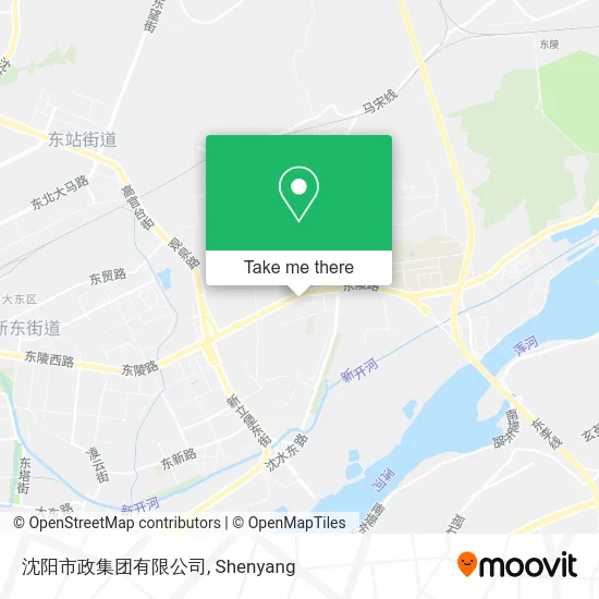 沈阳市政集团有限公司 map
