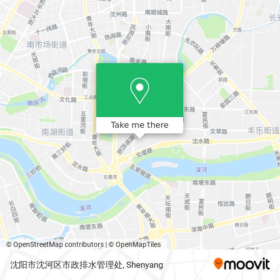 沈阳市沈河区市政排水管理处 map