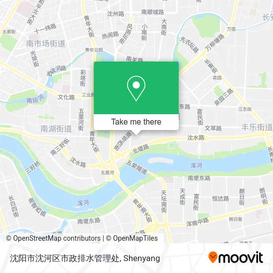 沈阳市沈河区市政排水管理处 map