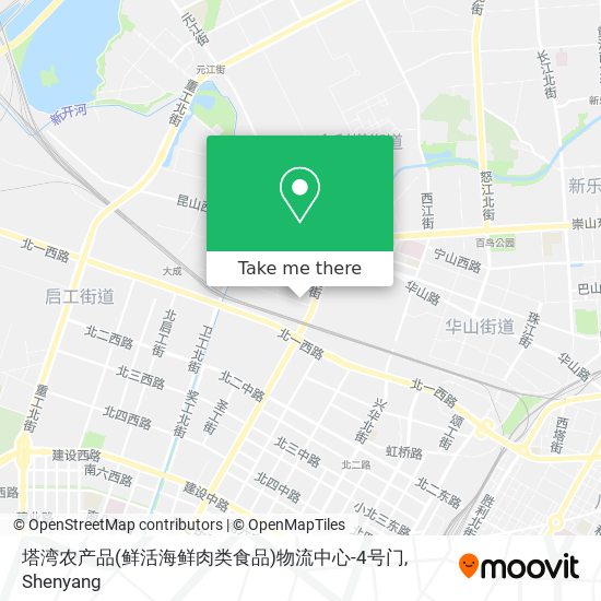 塔湾农产品(鲜活海鲜肉类食品)物流中心-4号门 map
