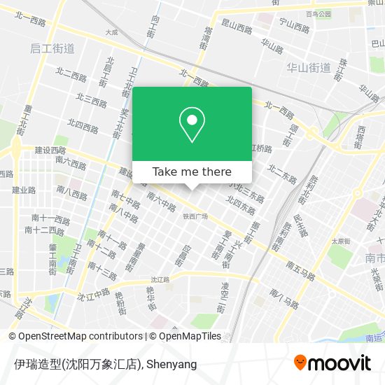 伊瑞造型(沈阳万象汇店) map