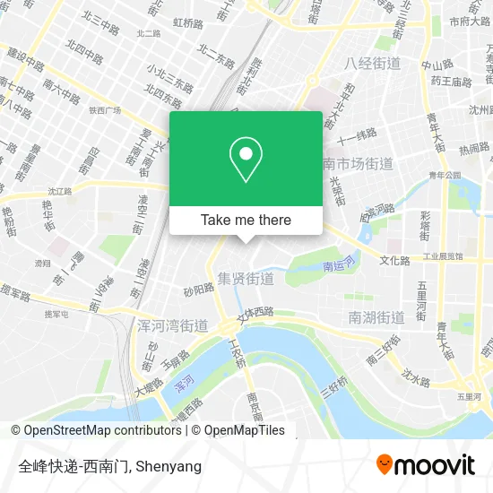 全峰快递-西南门 map