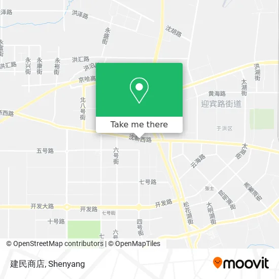 建民商店 map