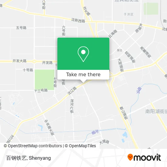 百钢铁艺 map