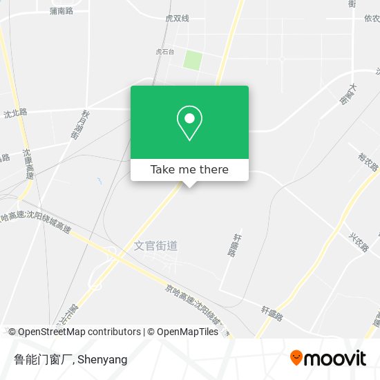 鲁能门窗厂 map