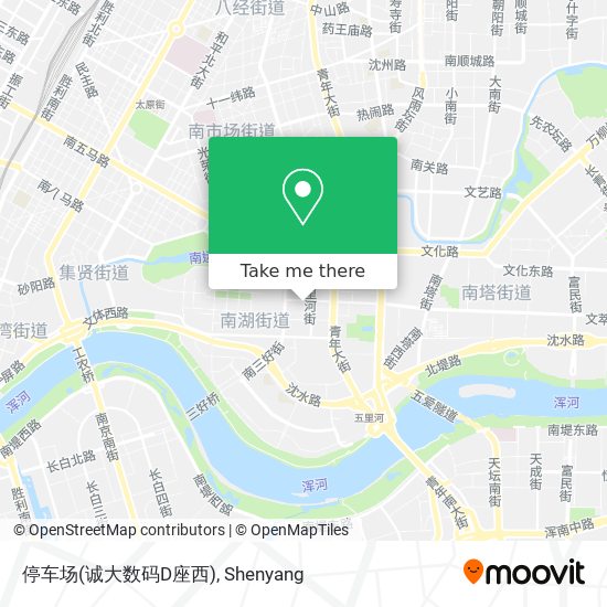 停车场(诚大数码D座西) map