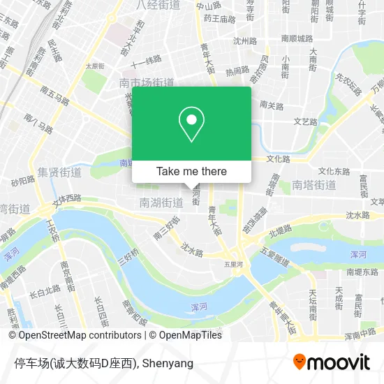 停车场(诚大数码D座西) map