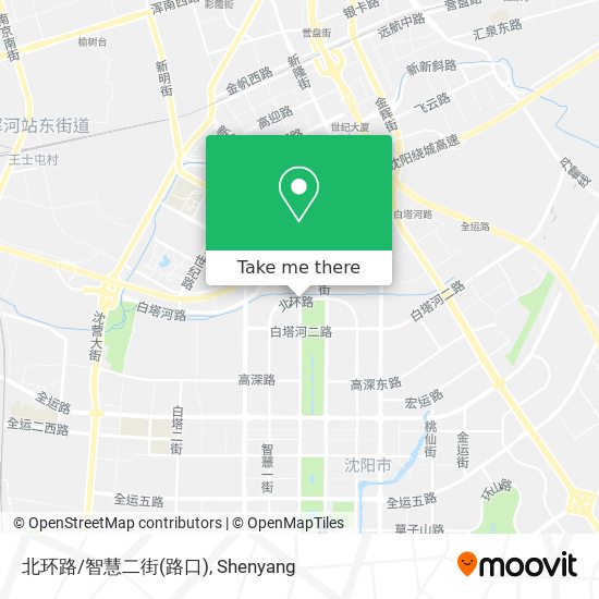 北环路/智慧二街(路口) map