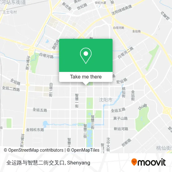 全运路与智慧二街交叉口 map