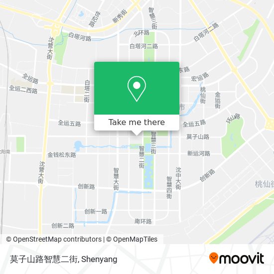 莫子山路智慧二街 map