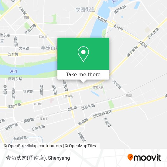 壹酒贰肉(浑南店) map