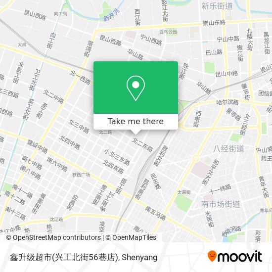 鑫升级超市(兴工北街56巷店) map