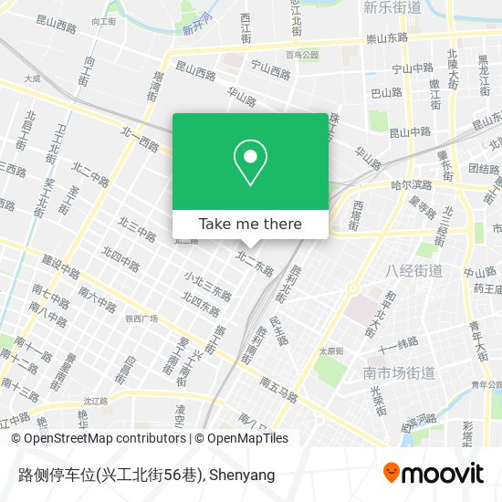 路侧停车位(兴工北街56巷) map