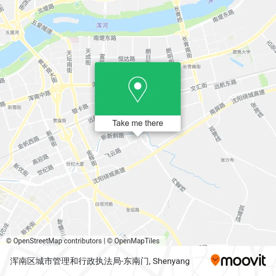 浑南区城市管理和行政执法局-东南门 map