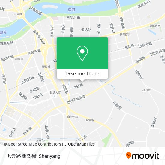 飞云路新岛街 map
